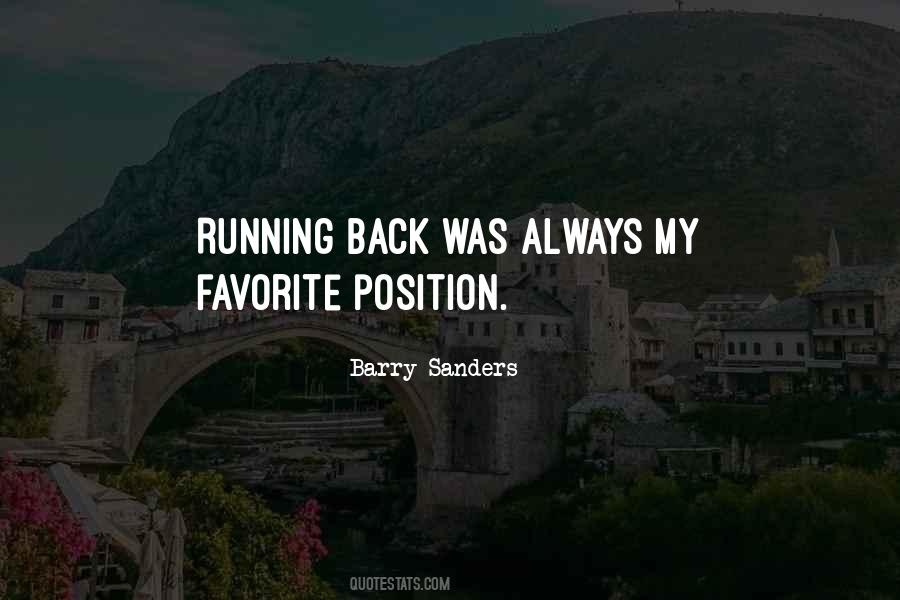 Barry Sanders Quotes #881239