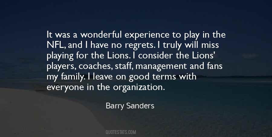 Barry Sanders Quotes #907555