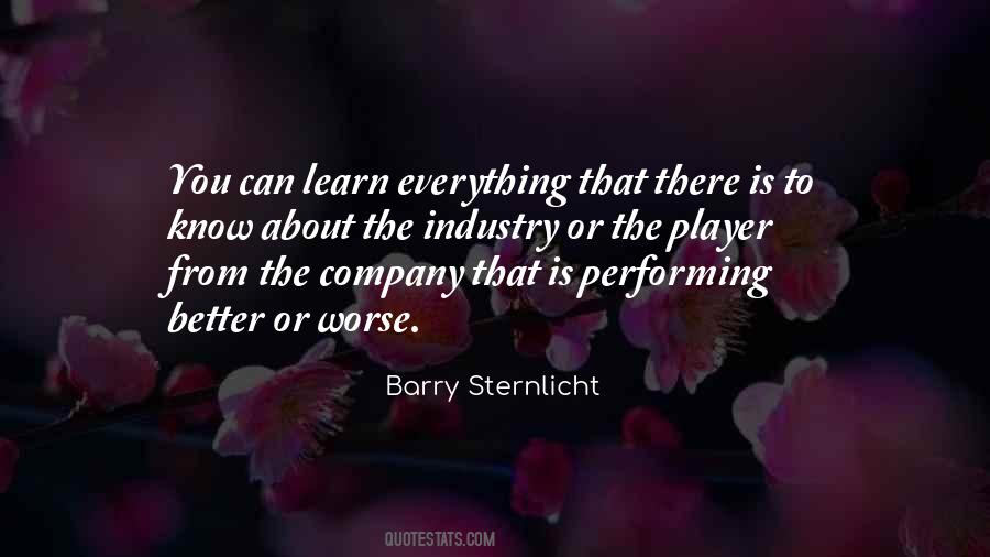 Barry Sternlicht Quotes #183220