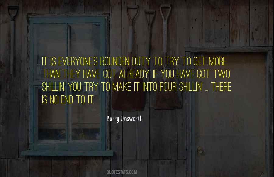 Barry Unsworth Quotes #1658260