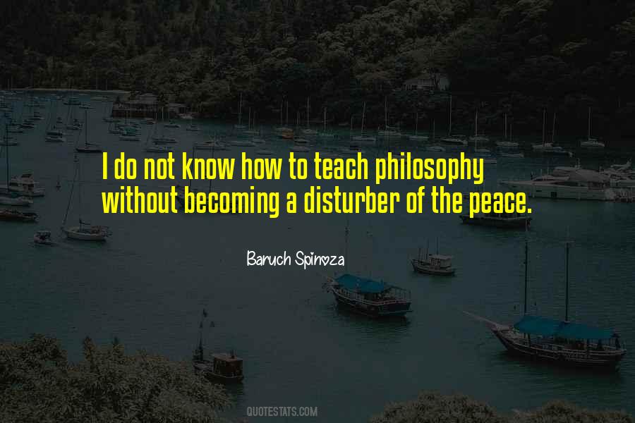 Baruch Spinoza Quotes #803680