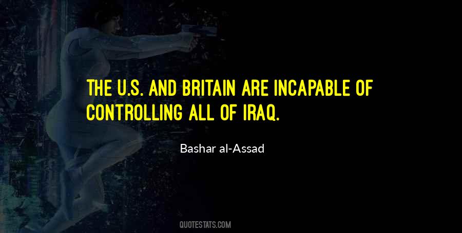 Bashar Al-Assad Quotes #1494205