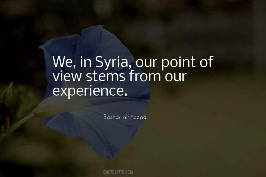 Bashar Al-Assad Quotes #801806