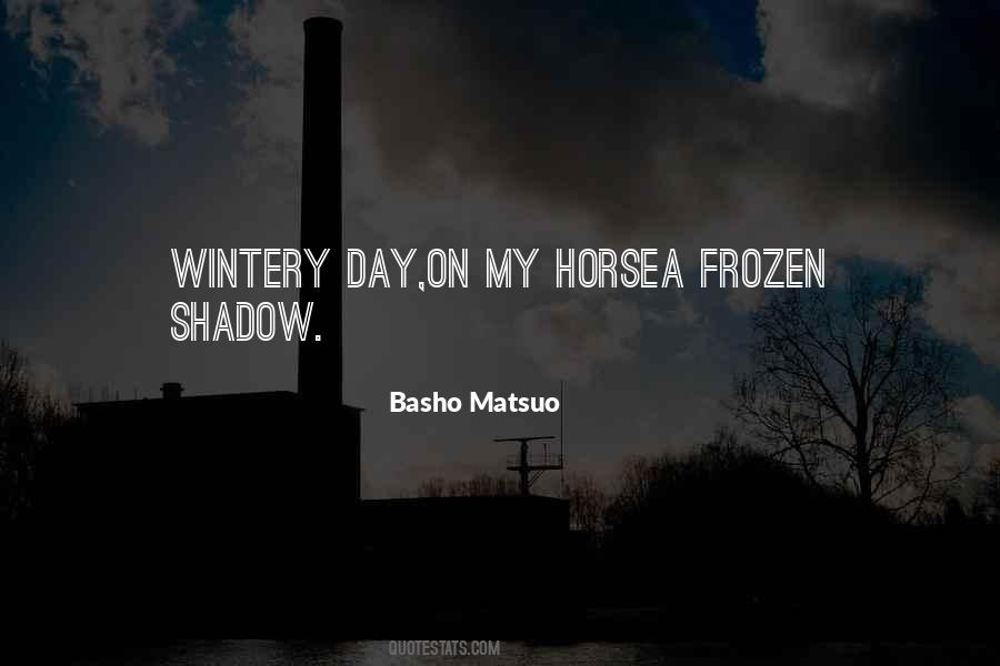 Basho Matsuo Quotes #1014372