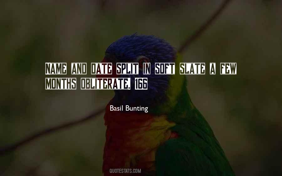 Basil Bunting Quotes #1301276