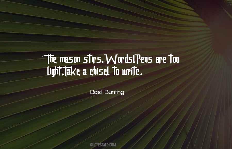 Basil Bunting Quotes #132468