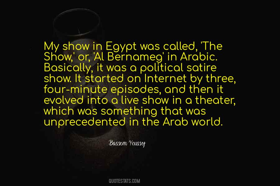 Bassem Youssef Quotes #571576