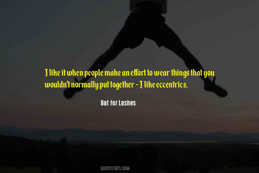 Bat For Lashes Quotes #372765