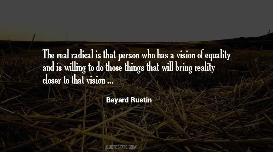Bayard Rustin Quotes #155024