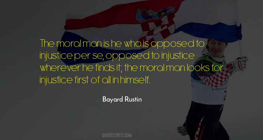 Bayard Rustin Quotes #1747715
