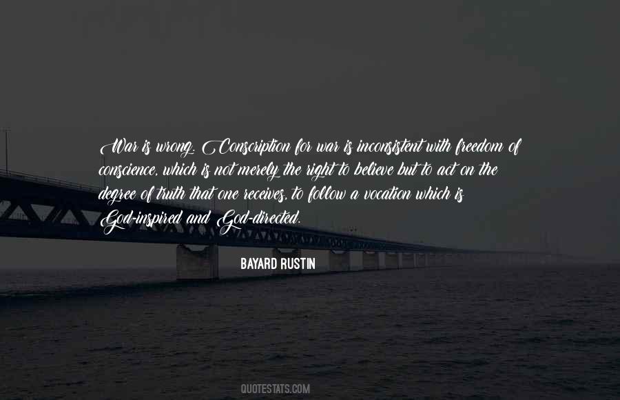 Bayard Rustin Quotes #763602