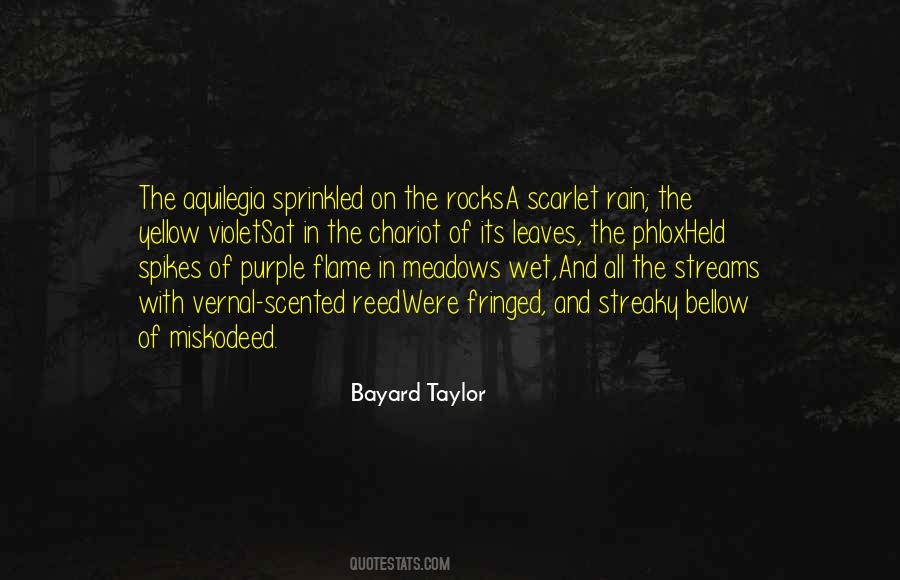 Bayard Taylor Quotes #1471988