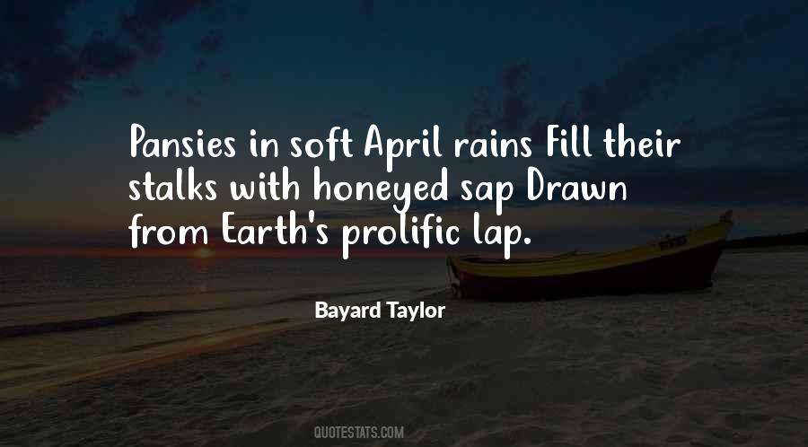 Bayard Taylor Quotes #1809653