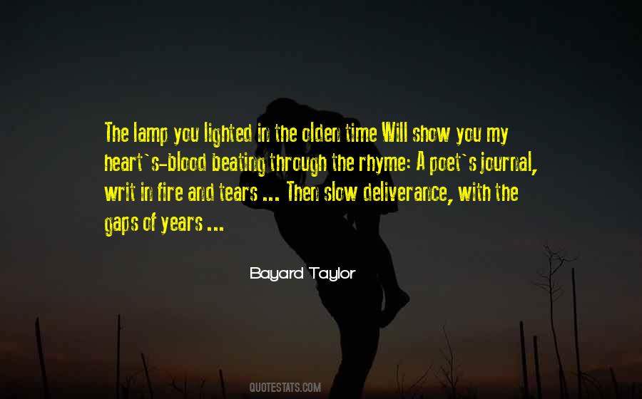 Bayard Taylor Quotes #361156