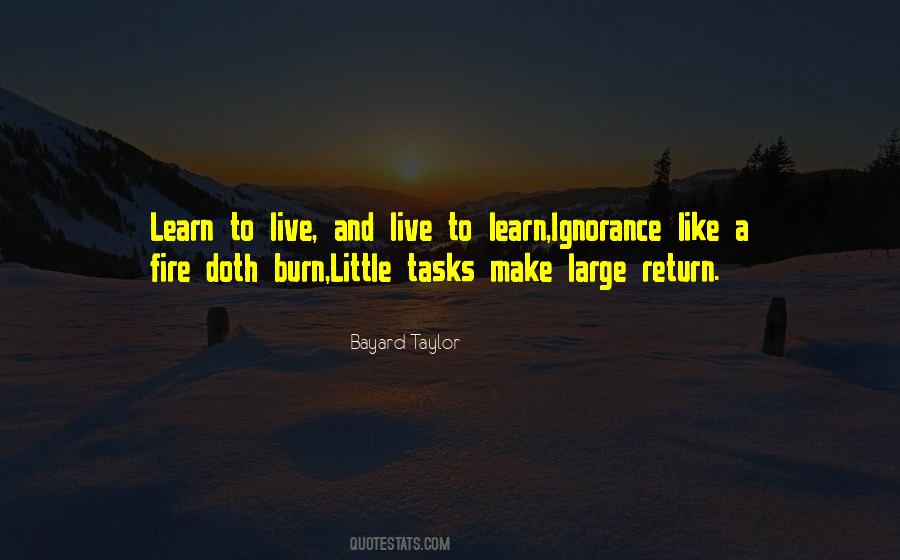 Bayard Taylor Quotes #363618