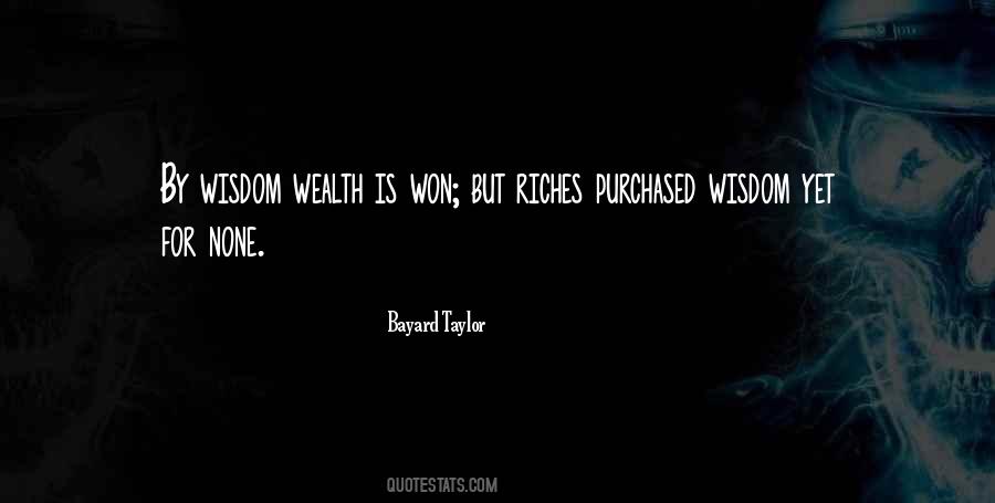 Bayard Taylor Quotes #961017