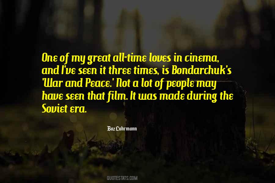 Baz Luhrmann Quotes #1259190