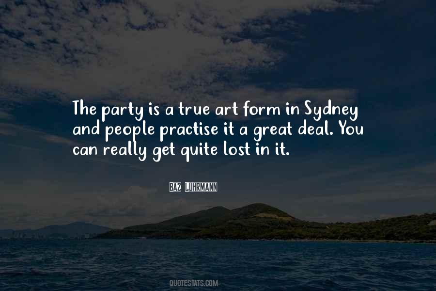 Baz Luhrmann Quotes #820173
