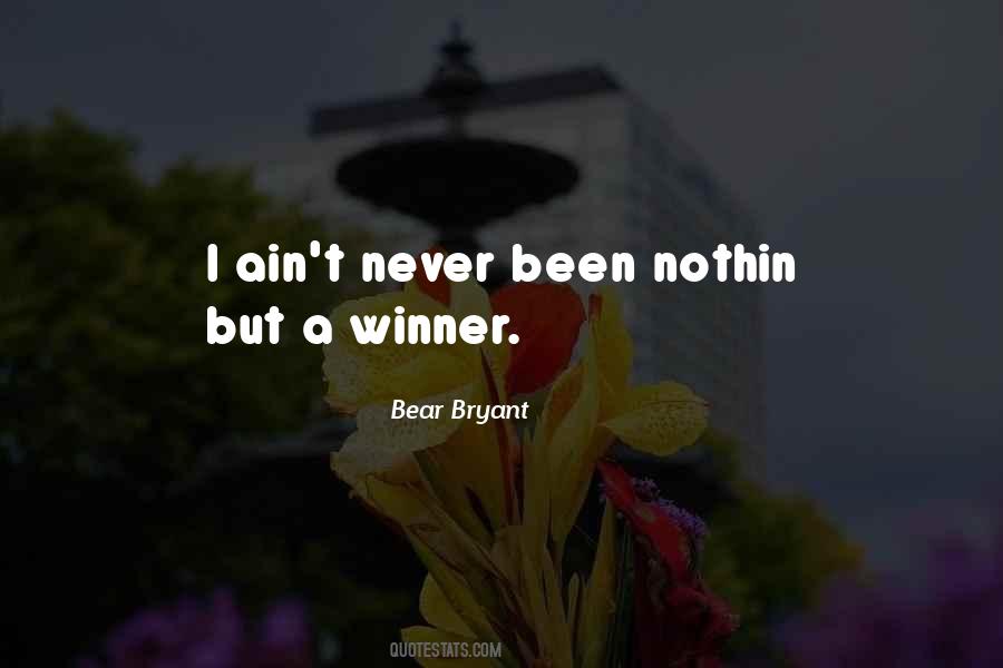 Bear Bryant Quotes #1004682