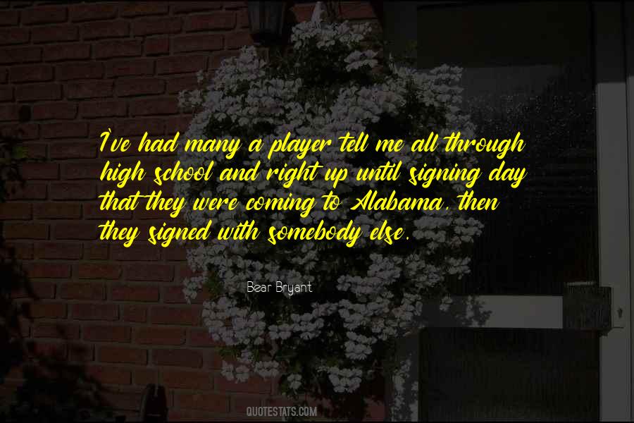 Bear Bryant Quotes #461045