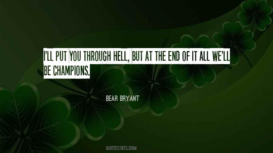 Bear Bryant Quotes #815562