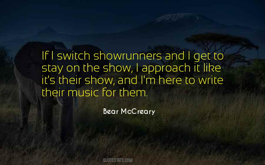 Bear McCreary Quotes #959861