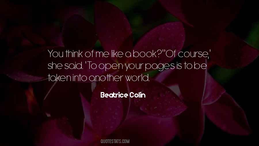 Beatrice Colin Quotes #1778230