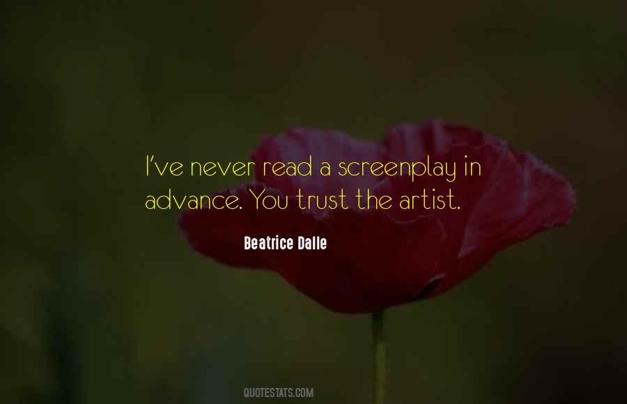 Beatrice Dalle Quotes #1664024