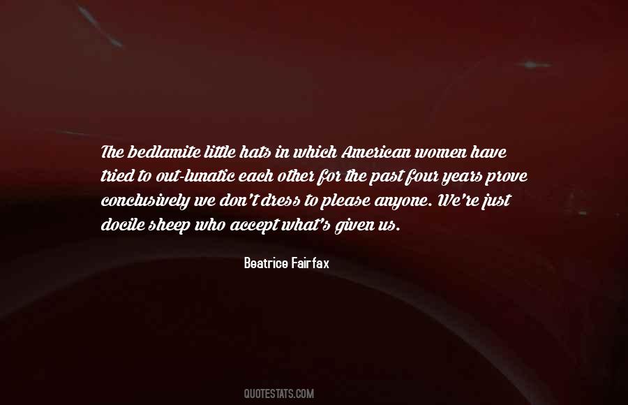 Beatrice Fairfax Quotes #1091787