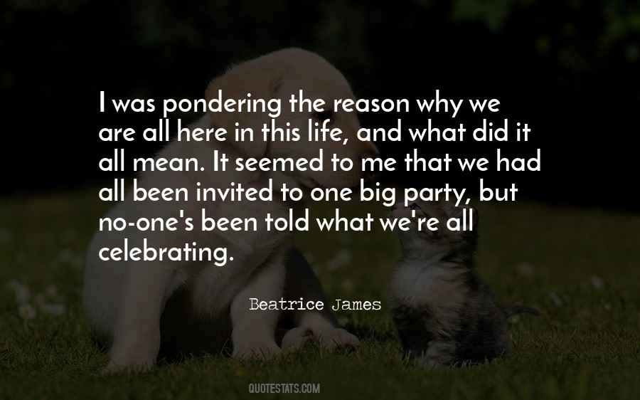 Beatrice James Quotes #1610455