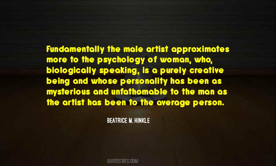 Beatrice M. Hinkle Quotes #1040175