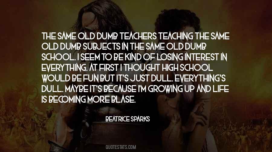 Beatrice Sparks Quotes #497497