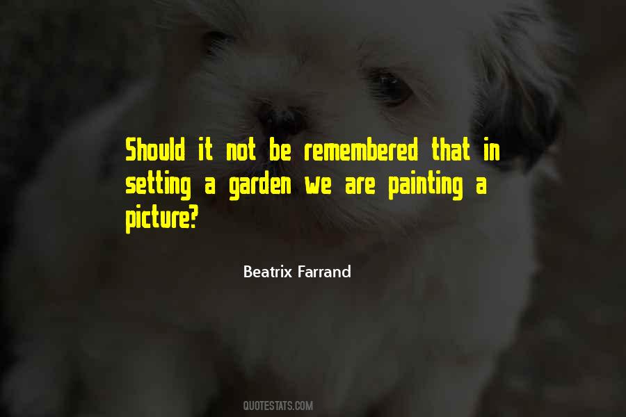 Beatrix Farrand Quotes #980323