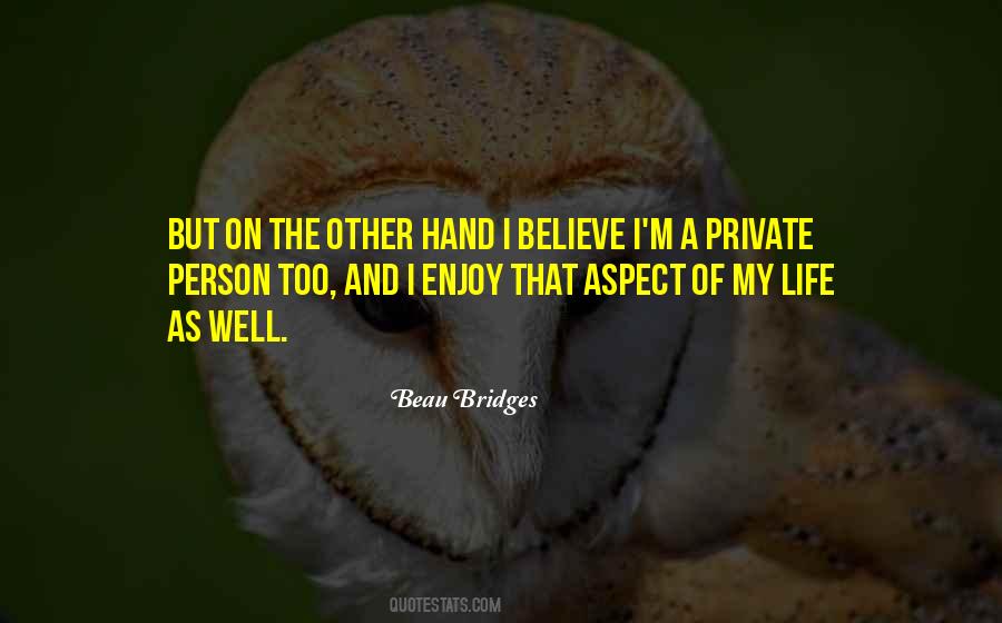 Beau Bridges Quotes #1619526