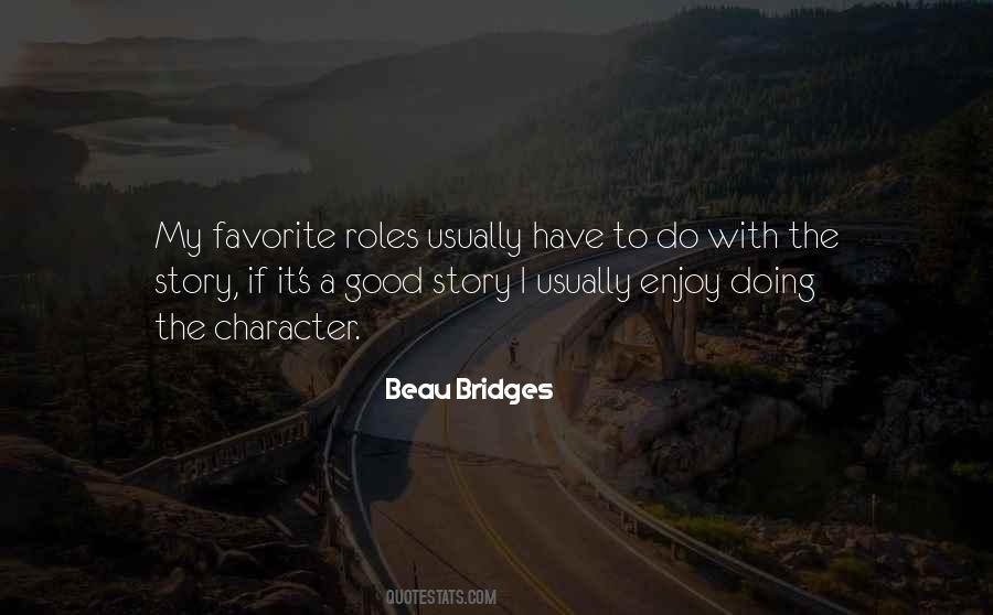 Beau Bridges Quotes #35313