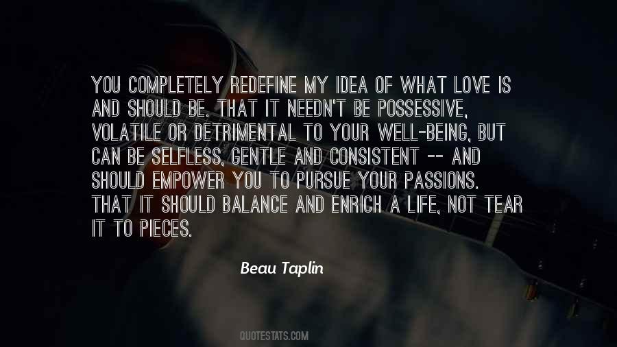 Beau Taplin Quotes #26366