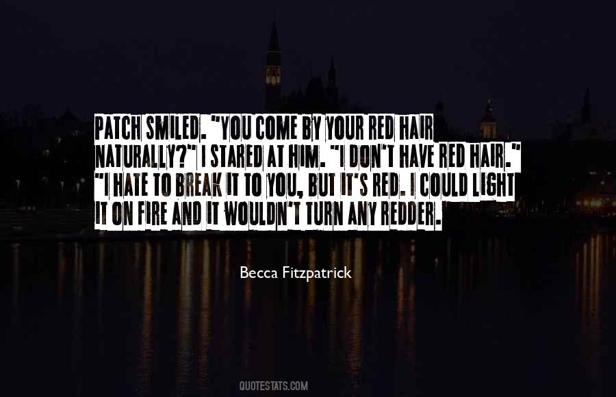 Becca Fitzpatrick Quotes #1051885