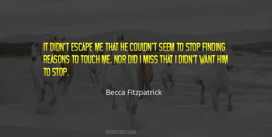 Becca Fitzpatrick Quotes #1383720