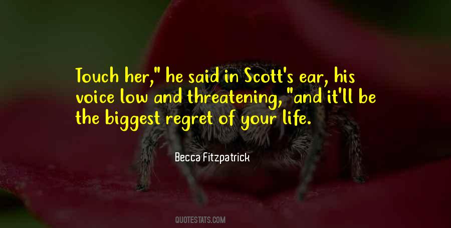 Becca Fitzpatrick Quotes #1773120