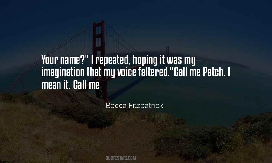 Becca Fitzpatrick Quotes #680103