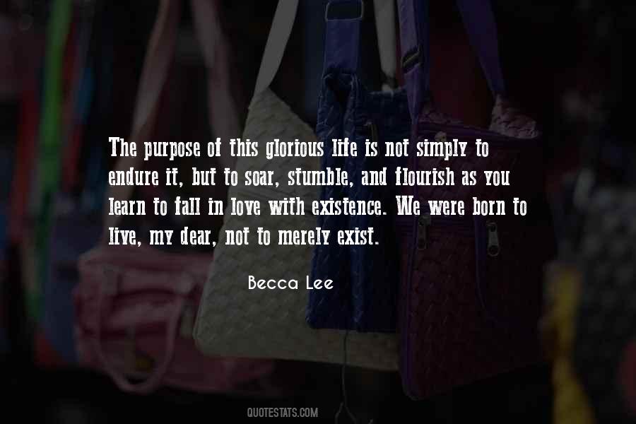 Becca Lee Quotes #534147