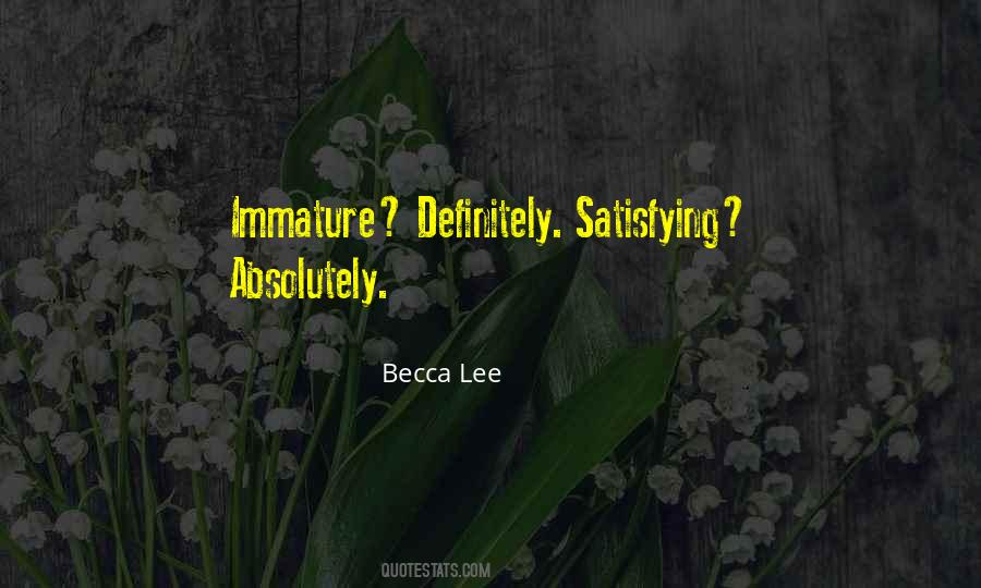 Becca Lee Quotes #733768