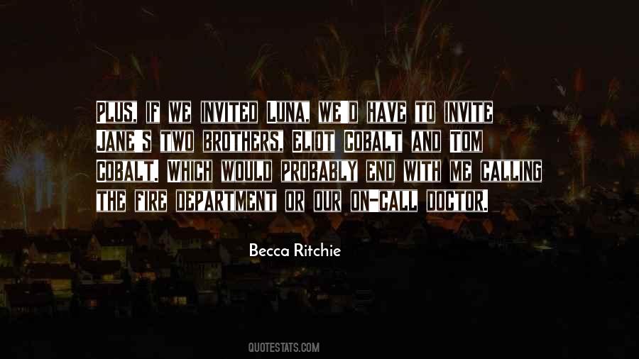 Becca Ritchie Quotes #804044