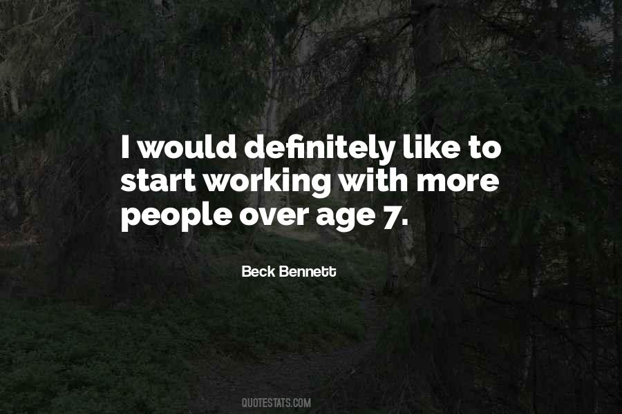 Beck Bennett Quotes #1662970 Beck Bennett Quotes #1662970