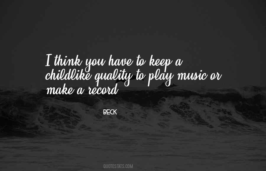 Beck Quotes #1553694