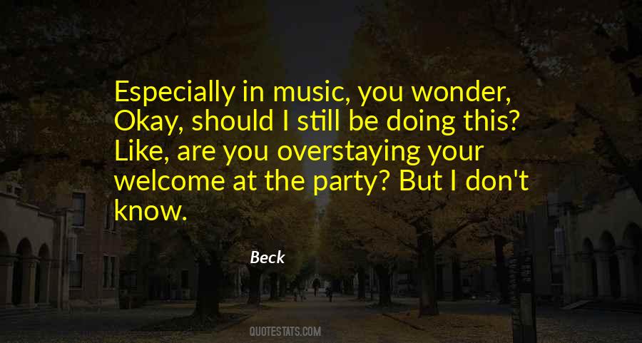 Beck Quotes #235097