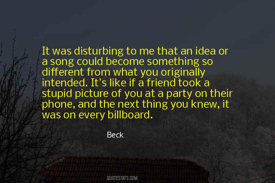 Beck Quotes #738383