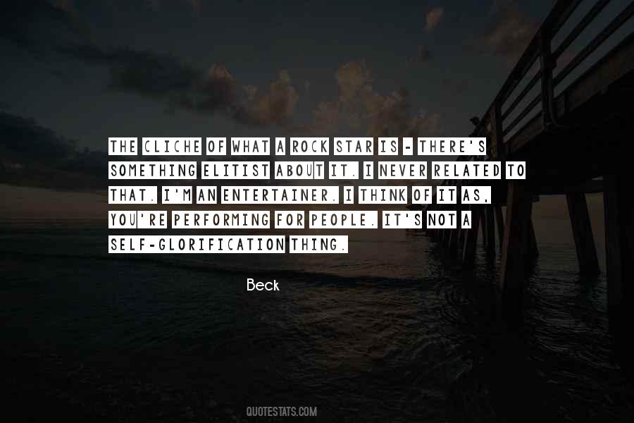 Beck Quotes #836358