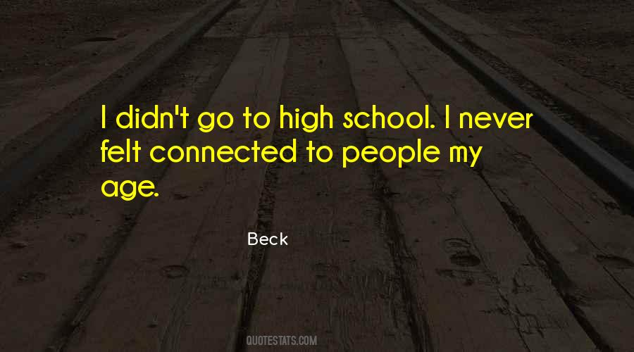 Beck Quotes #859727