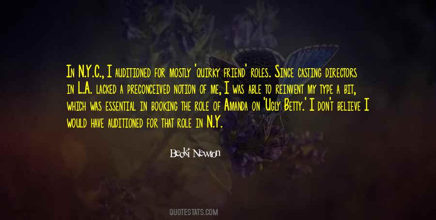 Becki Newton Quotes #666901